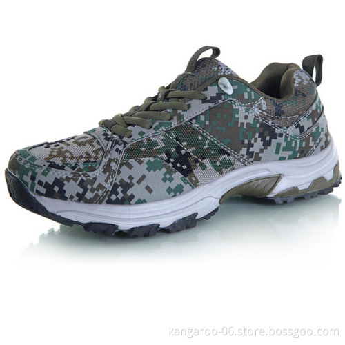 Injection Molded Oil Resistant Secure Safety Camouflage Shoes